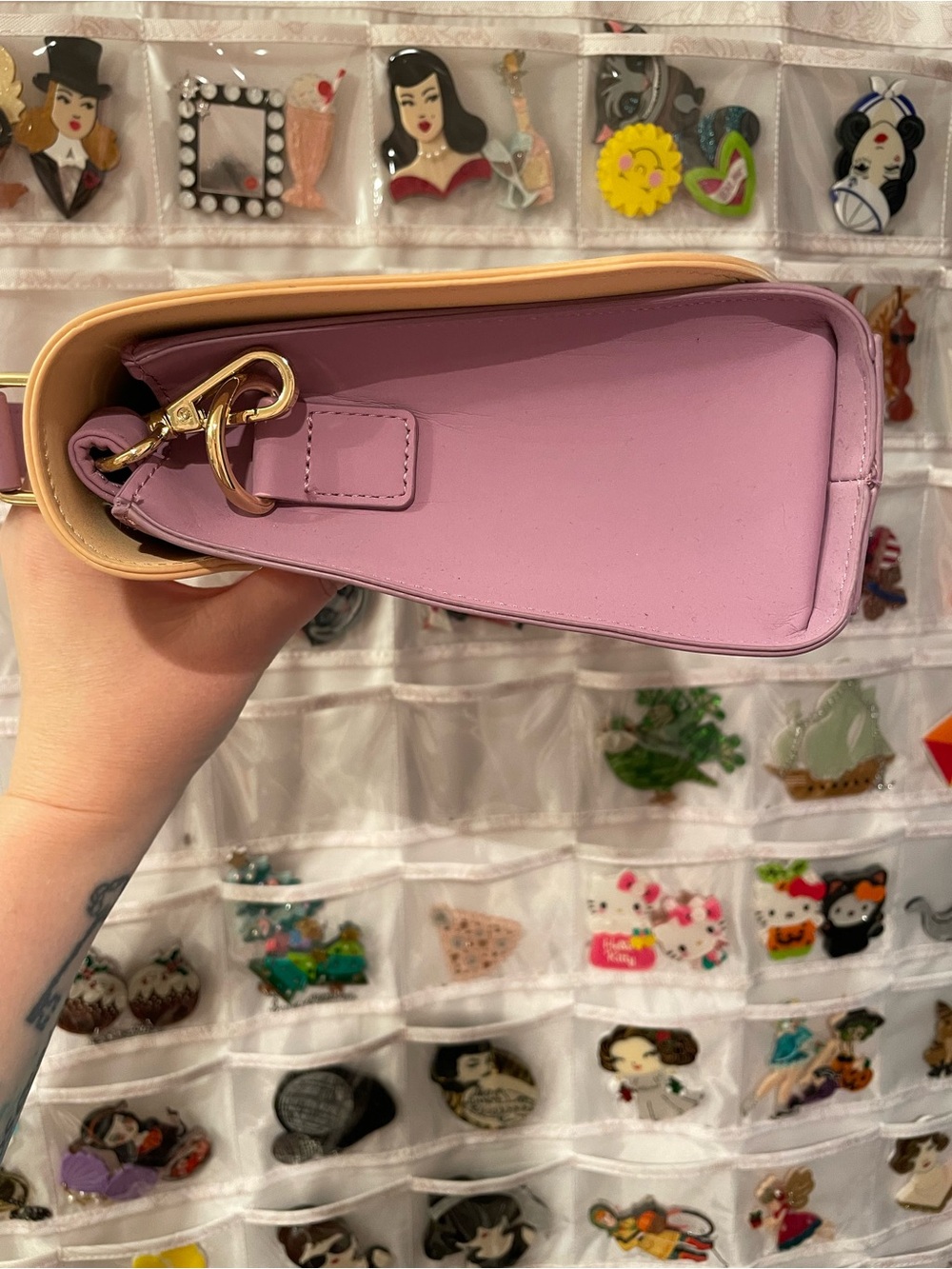 NWOT Loungefly Disney Tangled Woodland Scene Crossbody Bag - Picture 6 of 13